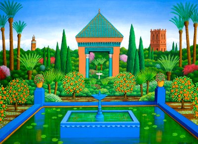Marjorelle Oranges, 2005 by Larry Smart